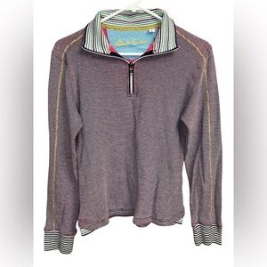 Robert Graham Multicolor Striped Sweatshirt
